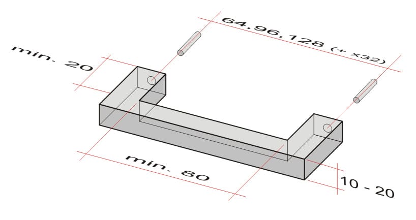 Prikaz osnovnih ergonomskih dimenzija